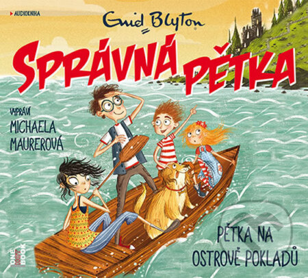 Správná pětka na ostrově pokladů (audiokniha) - Enid Blyton, OneHotBook, 2019