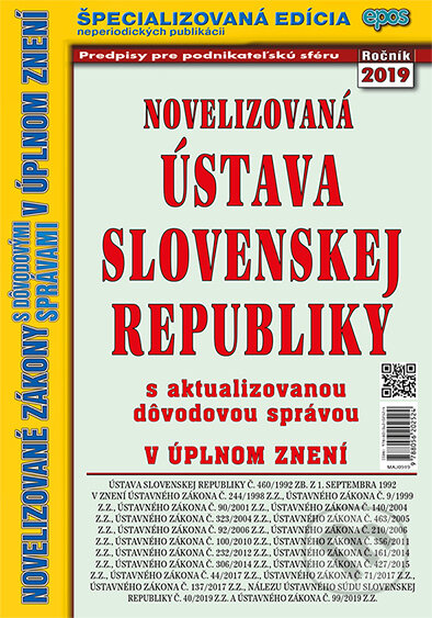 Novelizovaná Ústava Slovenskej republiky, Epos, 2019