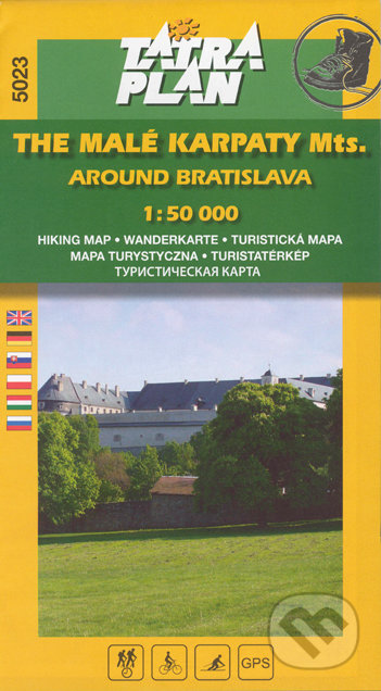 The Malé Karpaty Mts., Surroundings of Bratislavy 1:50 000