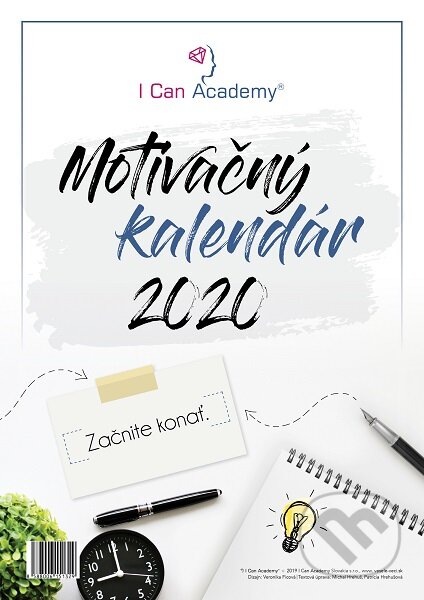 I Can Academy Motivačný kalendár 2020, I Can Academy, 2019