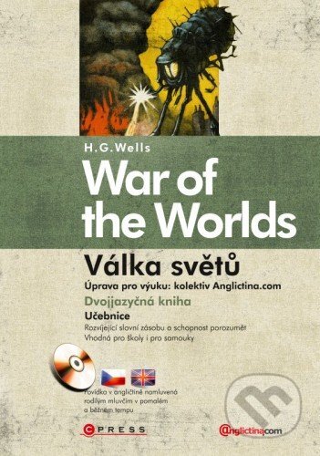 E-kniha: War of the Worlds / Válka světů (H.G. Wells)