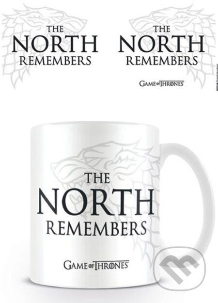 Keramický hrnek Game of Thrones/Hra o trůny: The North Remembers (objem 315 ml) [MG25196] CurePink, , 2018