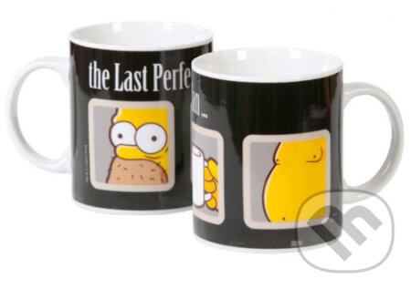 Porcelánový hrnček The Simpsons: Homer Last Pergect Man, Simpsons, 2016