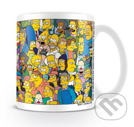 Keramický hrnček The Simpsons: Characters, Simpsons, 2015