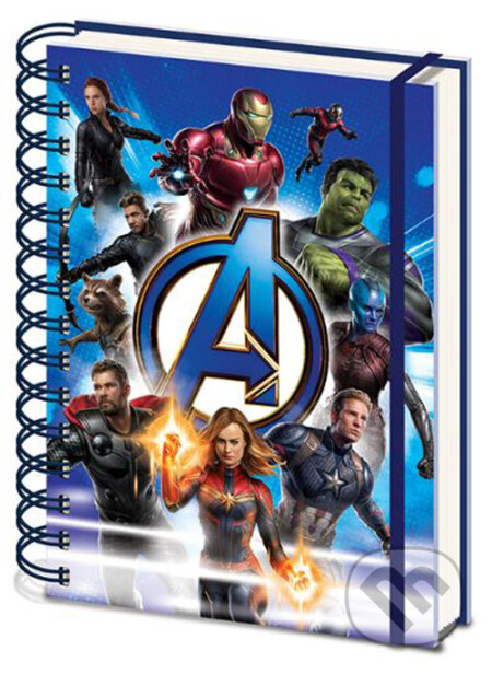 Poznámkový blok Marvel/Avengers Endgame: To Action, Avengers Endgam, 2019