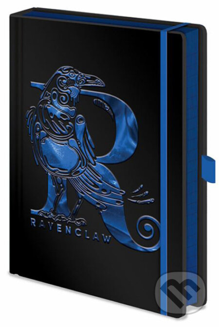 Poznámkový A5 blok Harry Potter: Ravenclaw Foil (Havraspár)