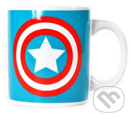 Keramický hrnek Captain America: Logo, Captain America, 2017