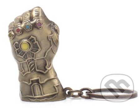 Kovový prívesok na kľúče  MarvelAvengers Infinity War: Thanos Fist 3D, Infinity War, 2019