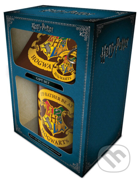 Darčekový set Harry Potter: Hogwarts hrnček-prívesok-tácka, Harry Potter, 2018