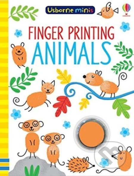 Finger Printing Animals - Sam Smith, Jenny Addison (ilustrácie), Usborne, 2018