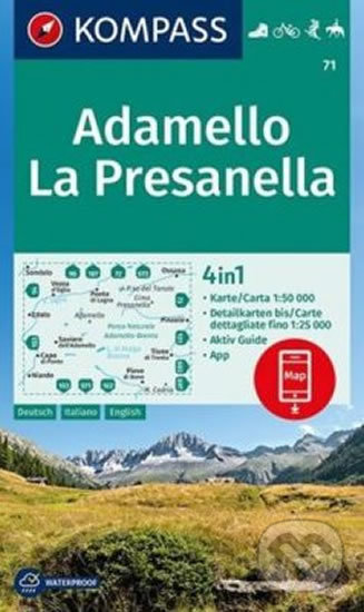 Adamello, La Presanela, Kompass, 2019