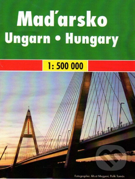 Maďarsko 1:500 000, freytag&berndt, 2014