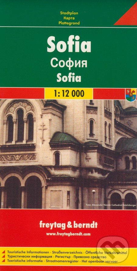 Sofia 1:12 000, freytag&berndt, 2009