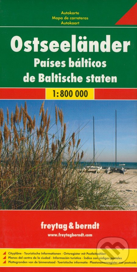 Ostseeländer 1:800 000, freytag&berndt, 2010