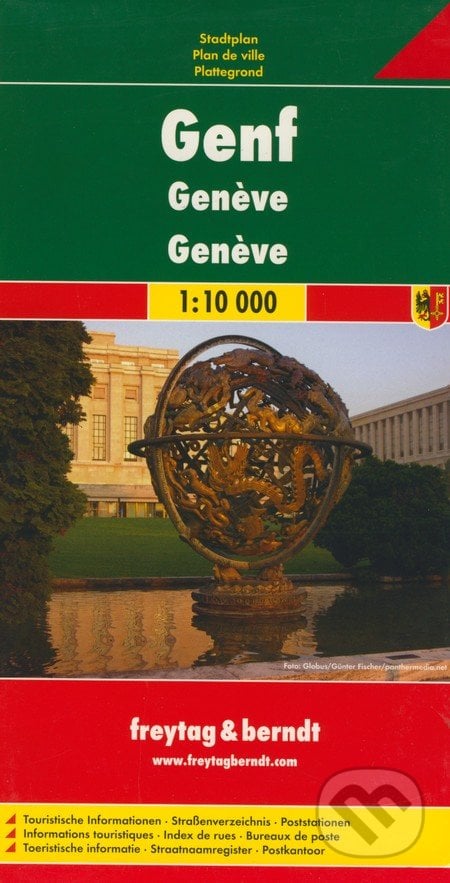 Geneva 1:10 000, freytag&berndt, 2012