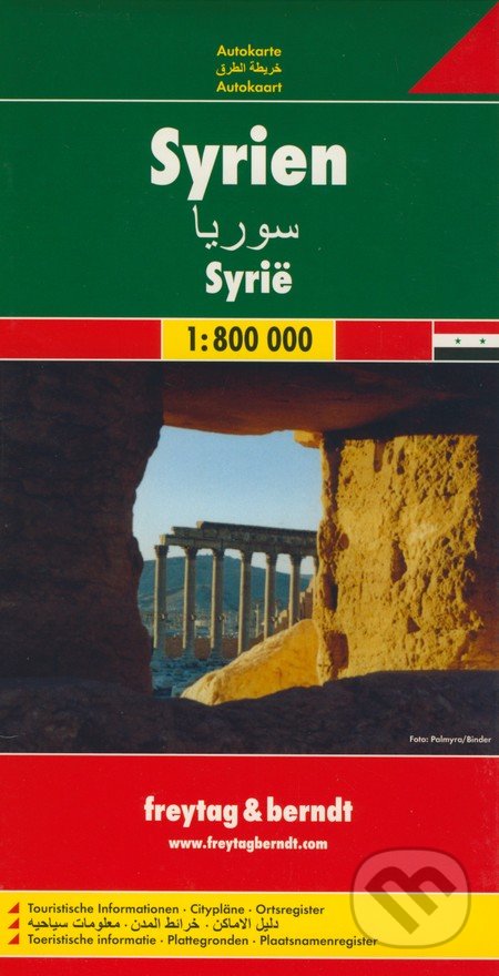 Syrien 1:800 000, freytag&berndt, 2009