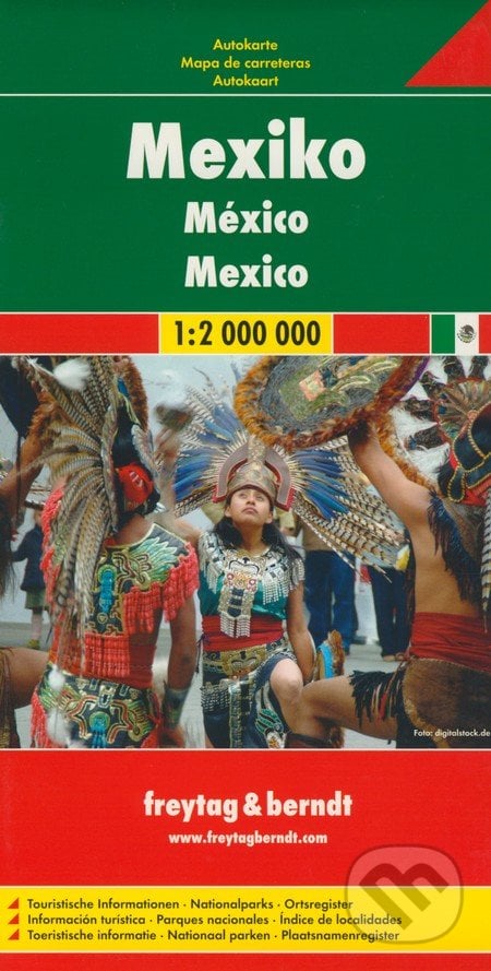 Mexiko 1:2 000 000, freytag&berndt, 2013