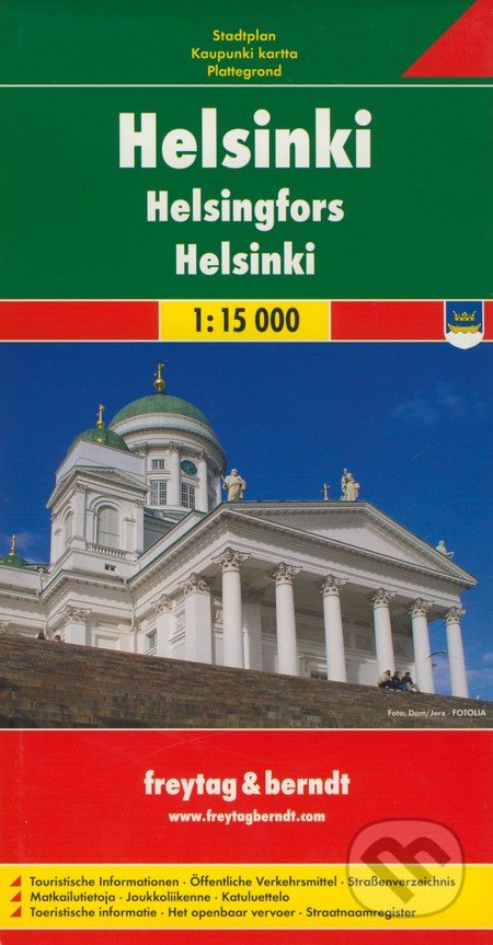 Helsinki 1:15 000, freytag&berndt, 2016