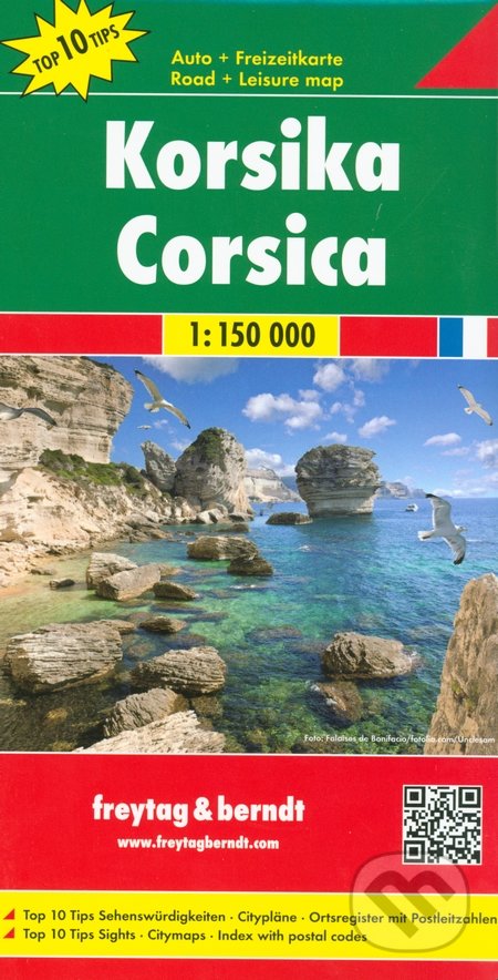 Korsika 1:150 000, freytag&berndt