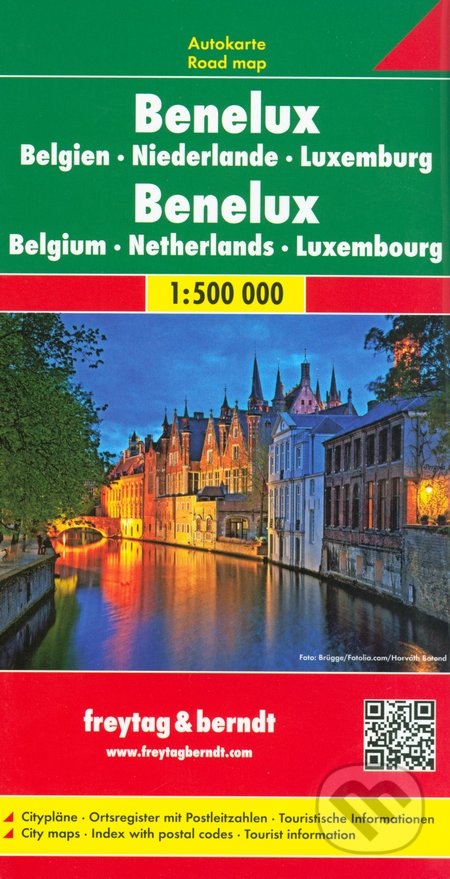 Benelux 1:500 000, freytag&berndt