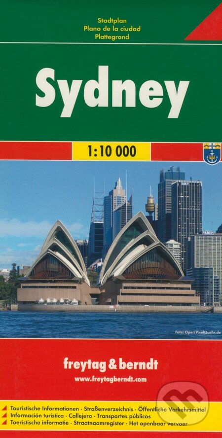 Sydney 1:10 000, freytag&berndt, 2009