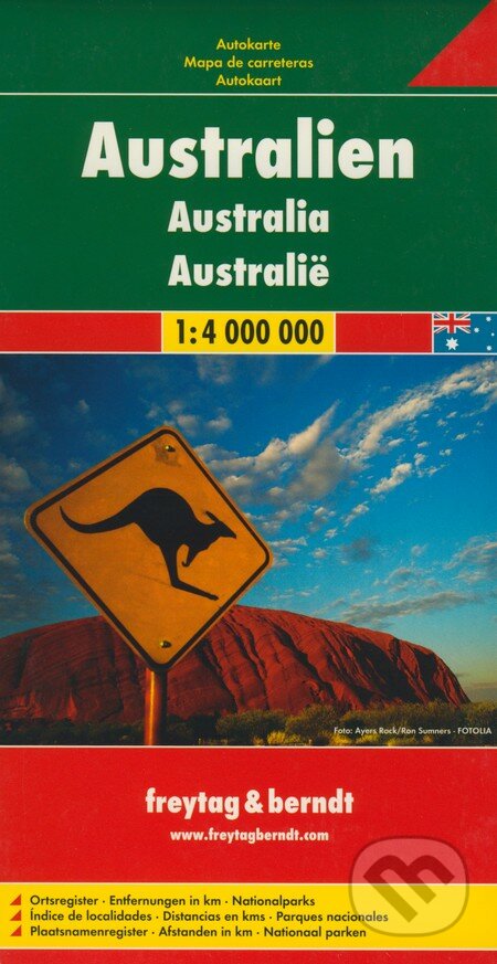 Australia 1:4 000 000, freytag&berndt, 2013