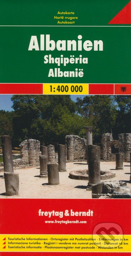 Albanien 1:400 000, freytag&berndt