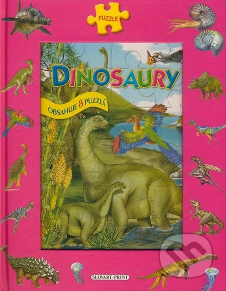 Dinosaury - puzzle, Slovart Print, 2008