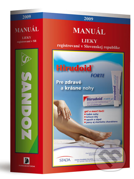 Manuál - Lieky registrované v Slovenskej republike 2009, Pharmamonitoring, 2009