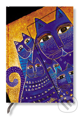 Paperblanks - Mediterranean Cats - MIDI - linajkový, Paperblanks