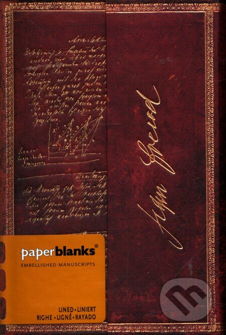Paperblanks - Freud, Architecture of Hysteria - MINI - linajkový, Paperblanks