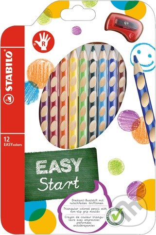 STABILO EASYcolors R 12 ks Púzdro so strúhadlom