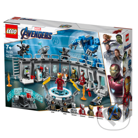 LEGO Captain America 76125 Iron Man Hall Of Armour, LEGO, 2019
