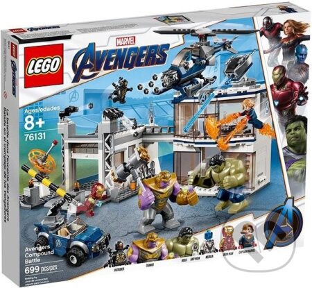 Boj o základňu Avengerov, LEGO, 2019