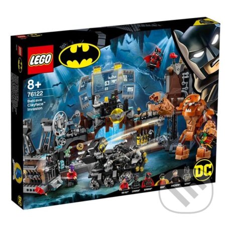 Clayface útočí na Batmanovu jaskyňu, LEGO, 2019