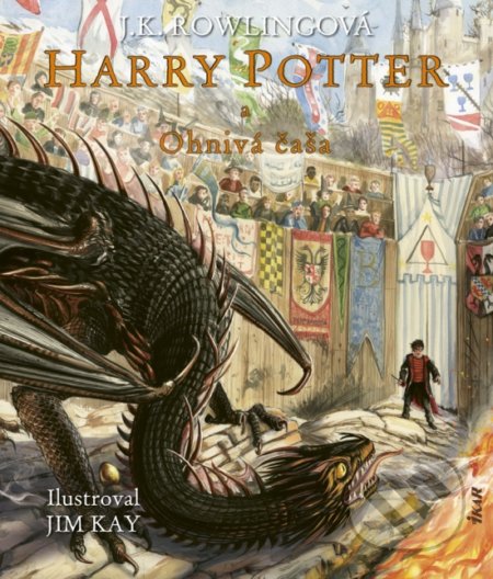 Harry Potter a Ohnivá čaša - J.K. Rowling, Jim Kay (ilustrátor), 2019