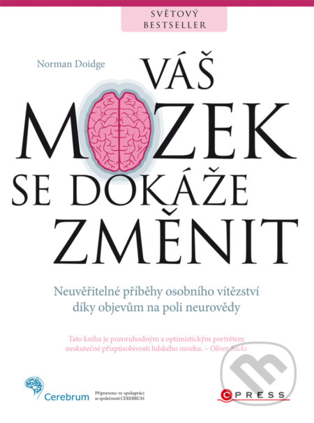 Váš mozek se dokáže změnit - Norman Doidge, CPRESS, 2018