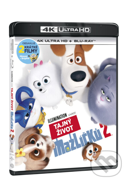 Tajný život mazlíčků 2 Ultra HD Blu-ray - Chris Renaud, Magicbox, 2019