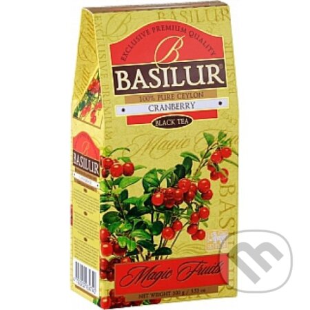 BASILUR Magic Fruits Black Cranberry (Pravý ceylónsky sypaný čaj)
