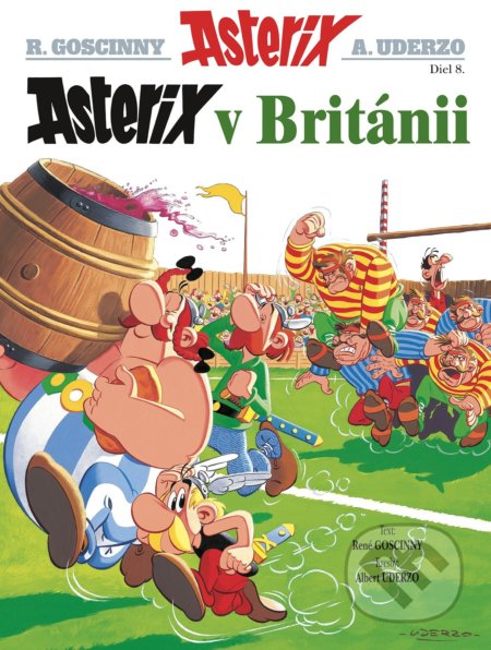 Asterix VIII: Asterix v Británii - René Goscinny, Albert Uderzo (ilustrácie), Egmont SK, 2019