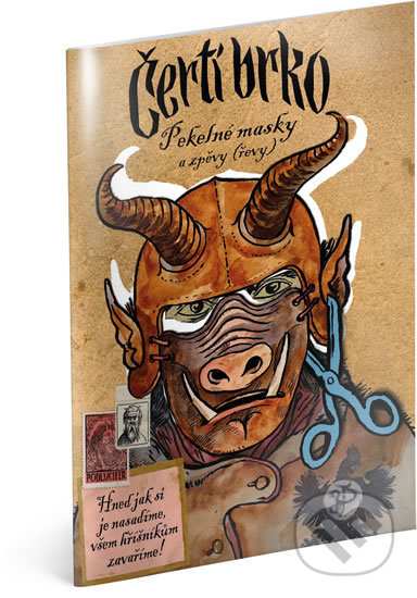 Čertí brko - Pekelné masky a zpěvy (řevy) - kniha z kategorie Vystřihovánky