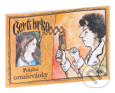 Čertí brko Pekelné omalovánky