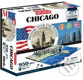 4D City Puzzle Chicago, ConQuest