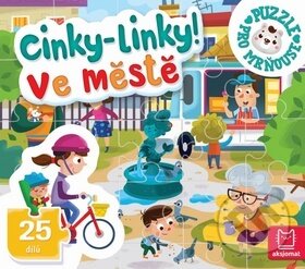 Puzzle Cinky-linky! Ve městě (Puzzle pro mrňouse) - puzzle z kategorie Maxi dílky