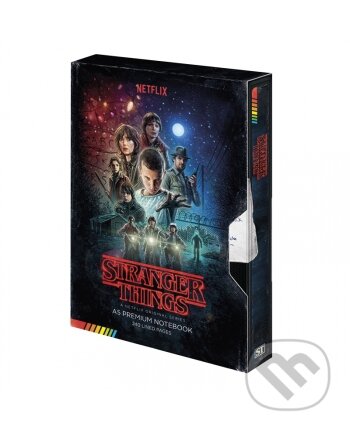 Zápisník Stranger Things – VHS A5, Magicbox FanStyle, 2019