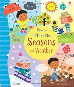 Lift-the-Flap Seasons and Weather, Usborne, 2019