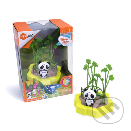 HEXBUG Lil Nature Babies - Panda Lin a houpačka, malý set, LEGO, 2019
