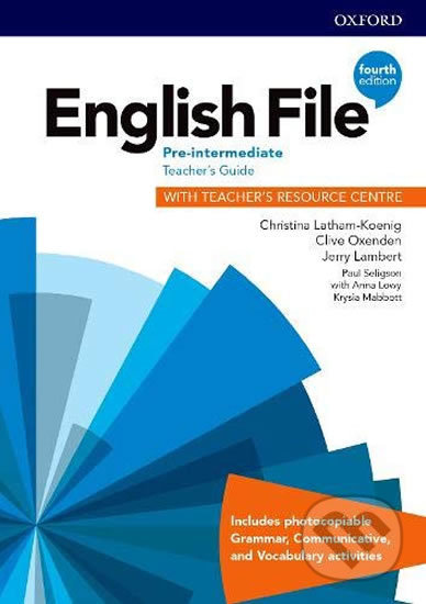 New English File - Pre-Intermediate - Teacher&#039;s Book - Clive Oxenden Christina; Latham-Koenig, Oxford University Press, 2019
