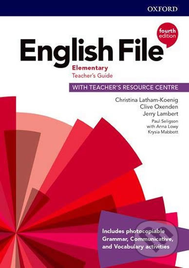 New English File - Elementary - Teacher&#039;s Book - Clive Oxenden Christina; Latham-Koenig, Oxford University Press, 2019
