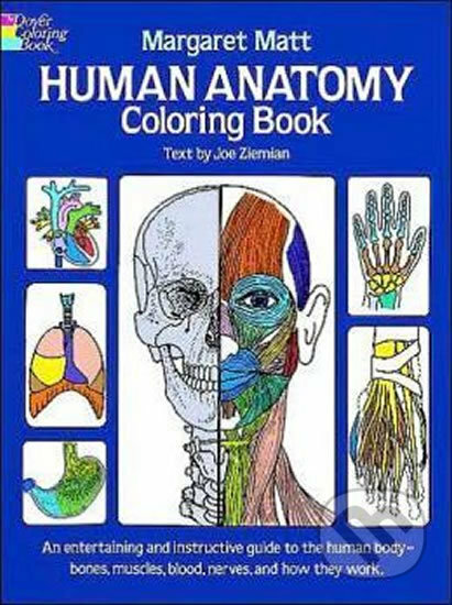 Human Anatomy: Coloring Book - Margaret Matt, Dover Publications, 2000